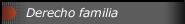 Derecho familia